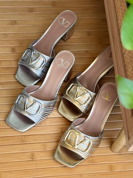 Valentino Garavani VLogo Slide Sandals