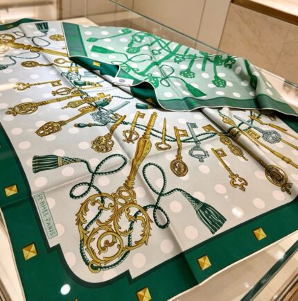 Hermes Silk Scarf