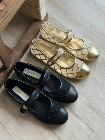 Chanel Mary Jane Ballet Flats