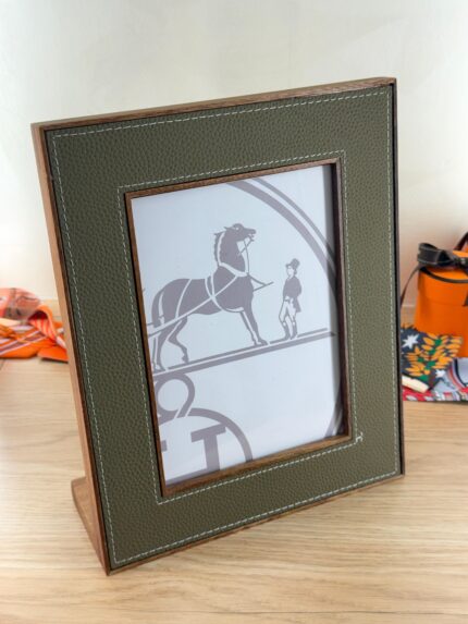 Hermes Leather & Wood Photo