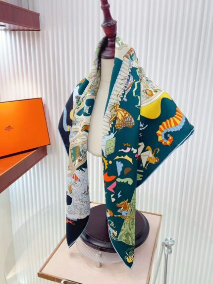 Hermes Silk Scarfs