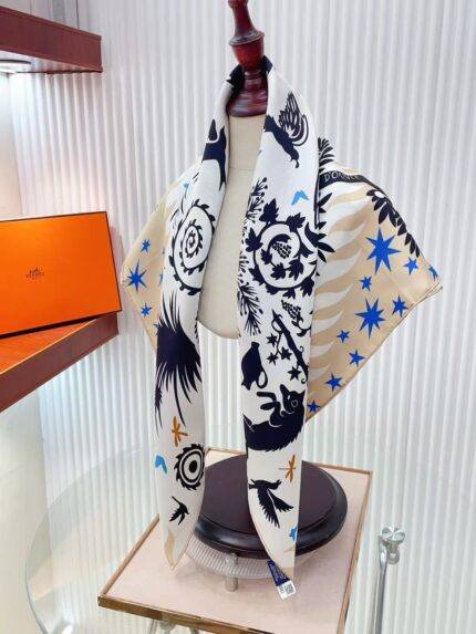 Hermes Silk Scarfs