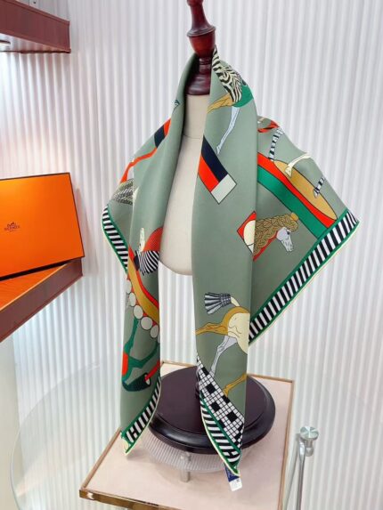 Hermes Silk Scarfs