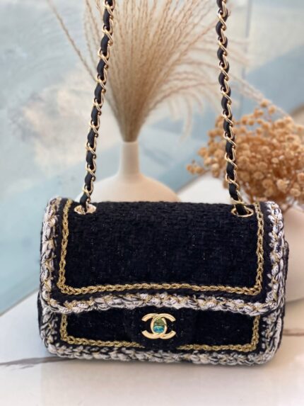 Chanel Tweed Classic Flap Bag