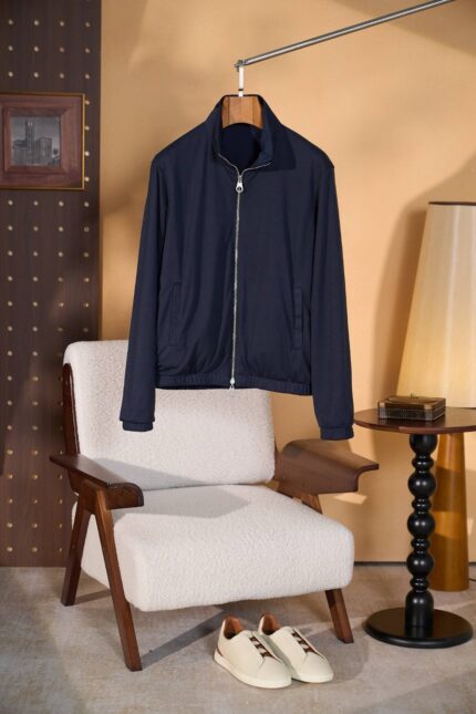 Loro Piana Two-Way Zip Closure