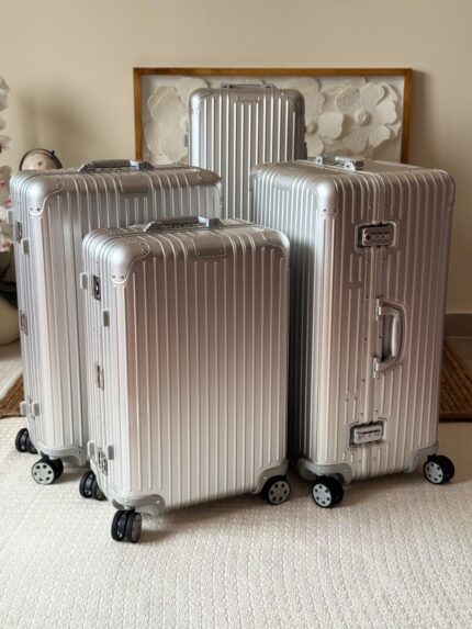 Rimowa Silver Aluminum Luggage