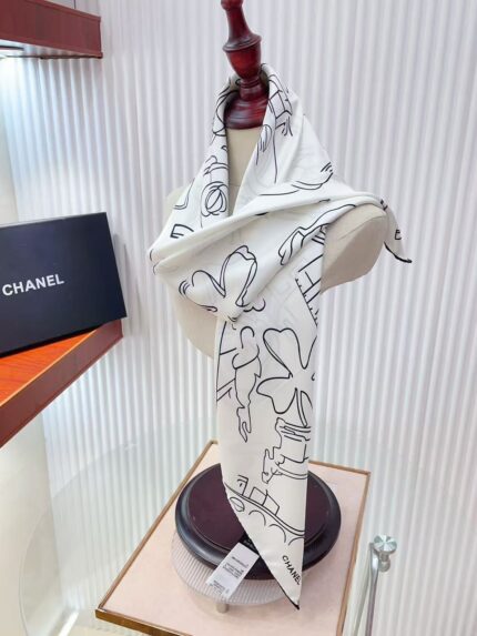 Chanel Silk Scarfs