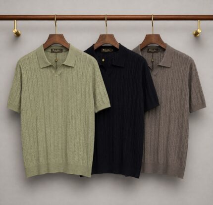 Loro Piana Knit Polo Shirts