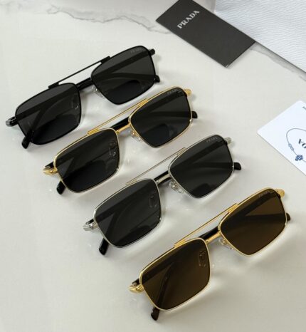 Prada Square Aviator Sunglasses