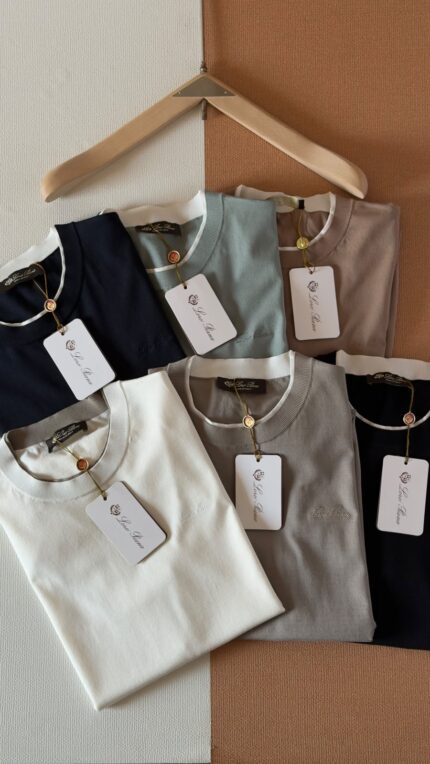 Loro Piana Crew Neck T-Shirts