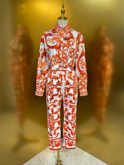 Dolce & Gabbana Print Co-ord Set