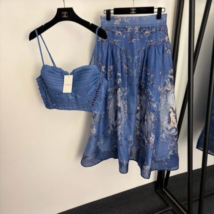 Zimmermann Coral Floral Two-Piece Sets