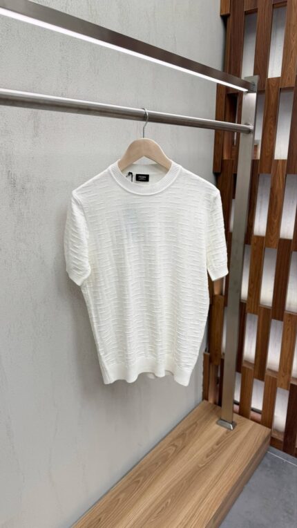 Fendi Short-Sleeve Knit T-shirts