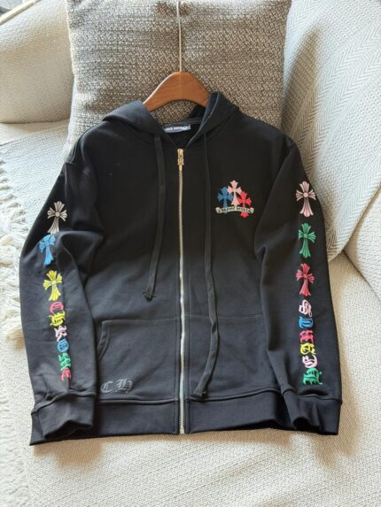 Chrome Hearts Zip-Up Hoodie