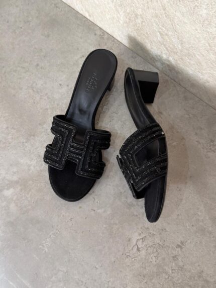 Hermes Oasis Heeled Sandal