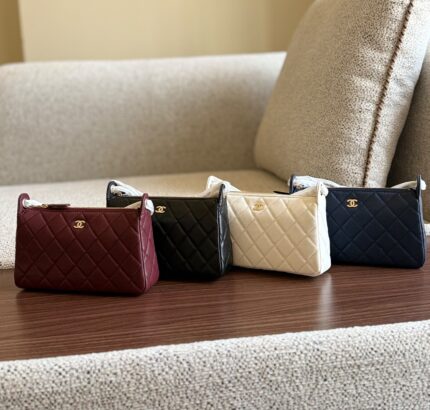 Chanel Quilted Shoulder Pochette Bags