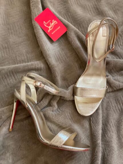 Christian Louboutin Choca Ankle-Strap Sandals