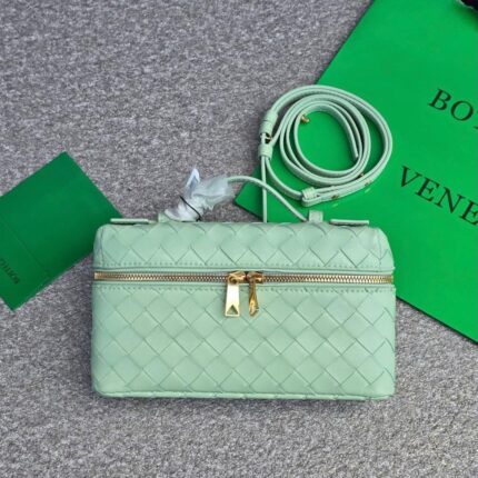 Bottega Veneta Intrecciato Vanity Crossbody Bags