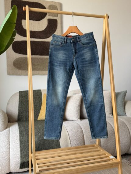 Loro Piana Vintage Washed Straight-Leg Denim