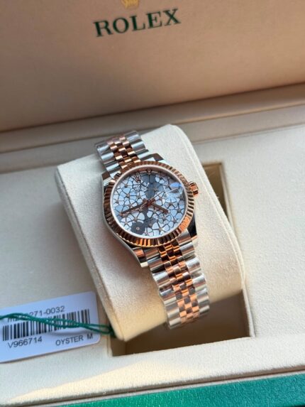 Rolex Everose Rolesor Watch