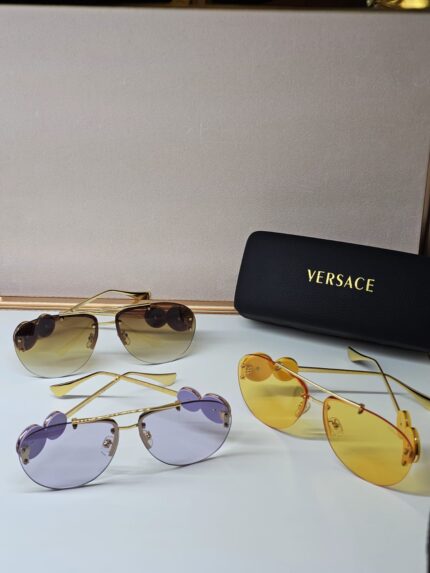 Fendi Biggie Heart Aviator Sunglasses