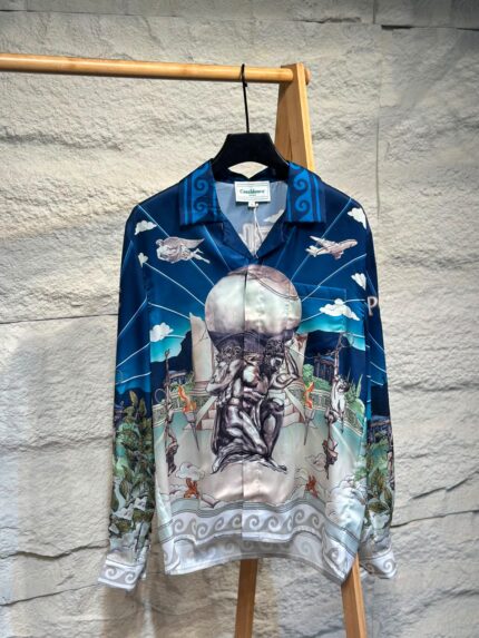 Casa Blanca Atlas Silk Shirts