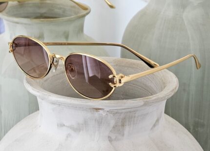Chanel Oval Sunglasses