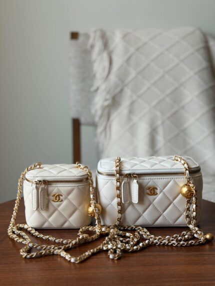 Chanel Quilted Vanity Case Bags