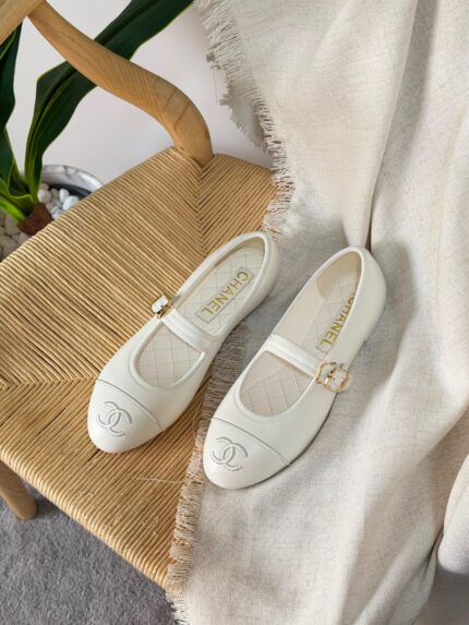 Chanel Mary Jane Ballet Flats