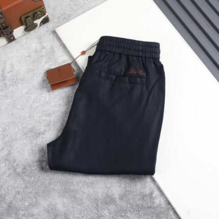 Loro Piana Drawstring Linen Trousers