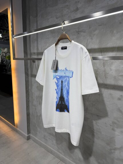 Balenciaga Graphic Oversized T-Shirt