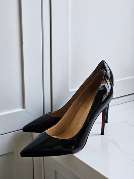 Christian Louboutin So Kate Patent Leather Pointed-Toe Pumps