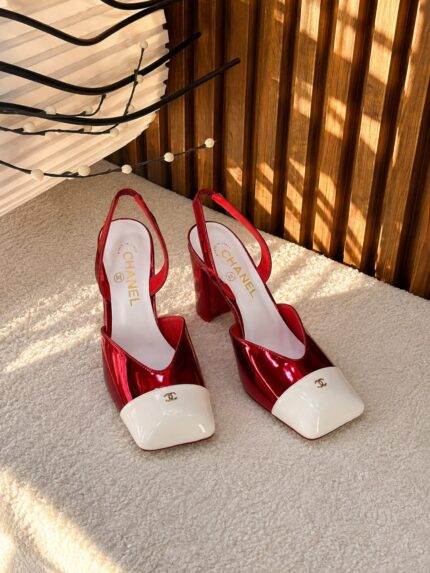 Chanel Slingback Heels