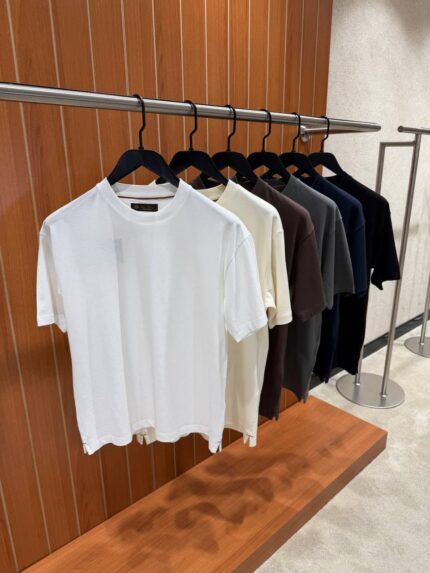 Loro Piana Classic Crew Neck T-Shirts
