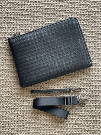 Bottega Veneta Intrecciato Woven Clutch