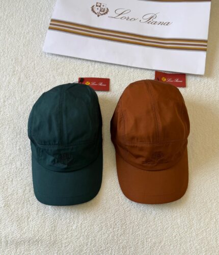 Loro Piana Technical Rain System Baseball Caps