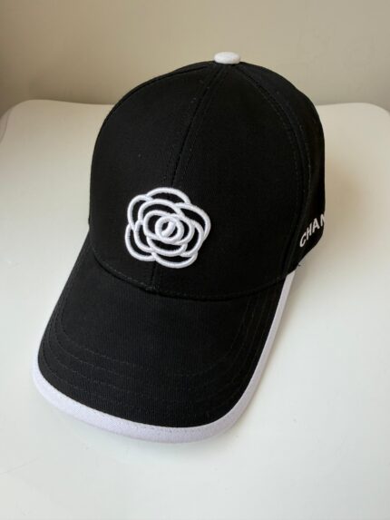 Chanel Camellia Baseball Caps