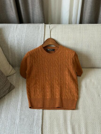 Loro Piana Knit Short Sleeve sweaters