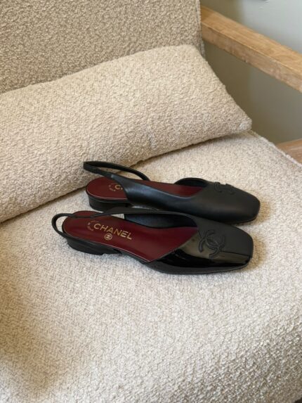 Chanel Slingback Ballerina Flats