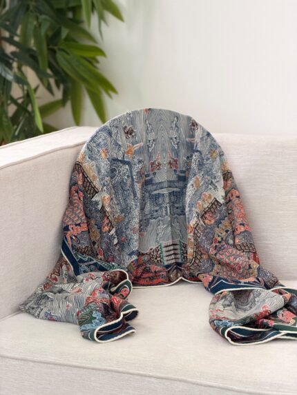 Hermes Cashmere Silk Shawl