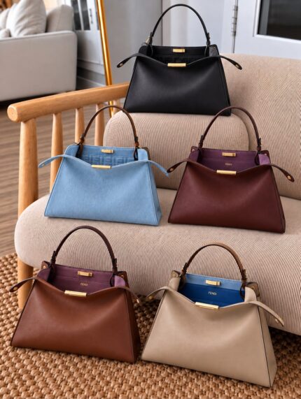Fendi Peekaboo ISeeU Medium Tote Bags