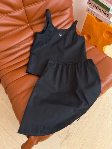 Prada Re-Nylon Tank Dress Set