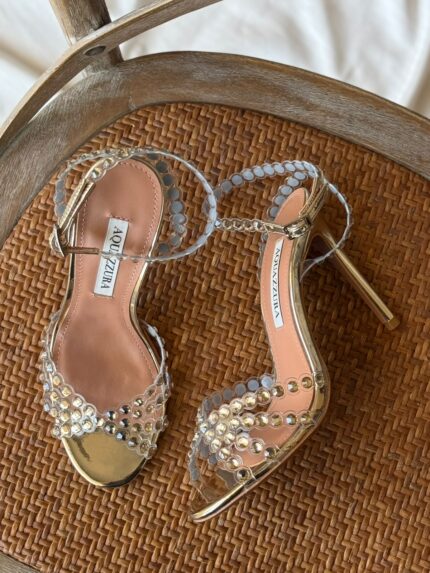 Aquazzura Tequila Plexi Sandals