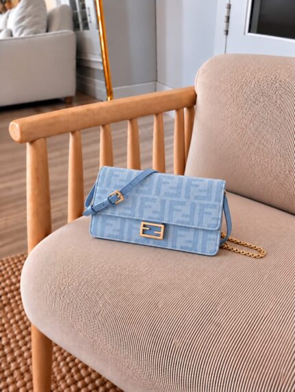Fendi Baguette Wallet on Chain