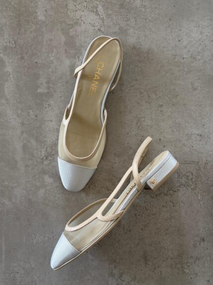 Chanel Slingback Flats