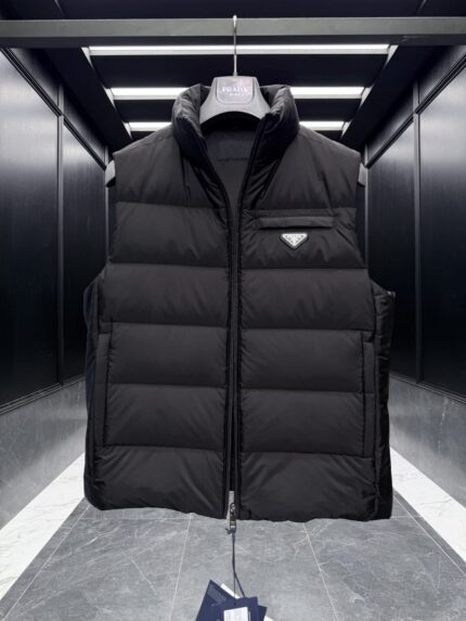 Prada Re-Nylon Puffer Vest
