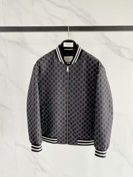 Gucci GG Monogram Bomber Jacket