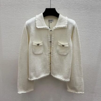 Chanel Classic Pearl Button Knit Cardigans