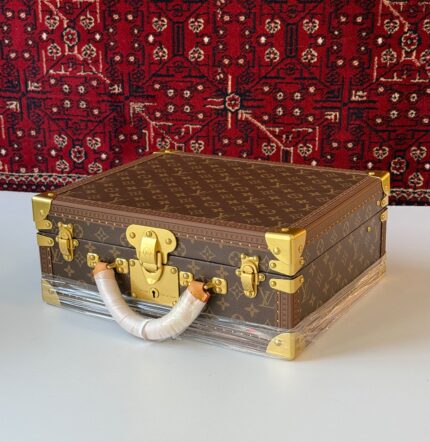 Louis Vuitton Coffret Monogram Watch Trunk Boxes
