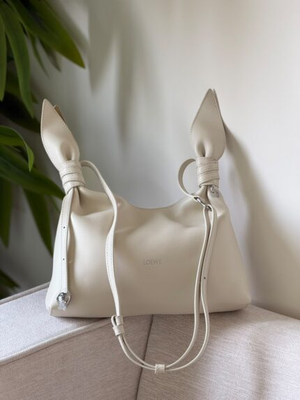 Loewe Flamenco Bunny Bow Shoulder Bags